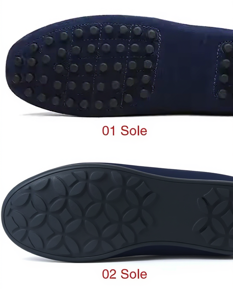 Navy Suede Loafers – Old Money Elegance